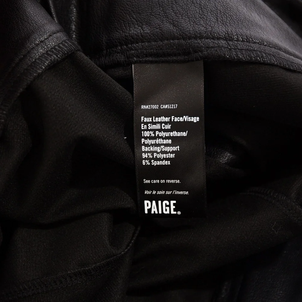 PAIGE black faux